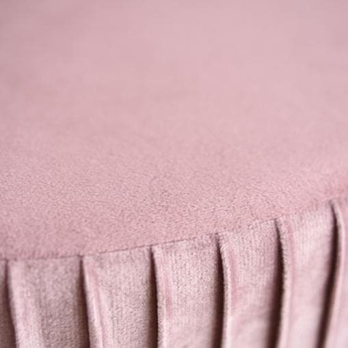 円柱型スツール ピンク大