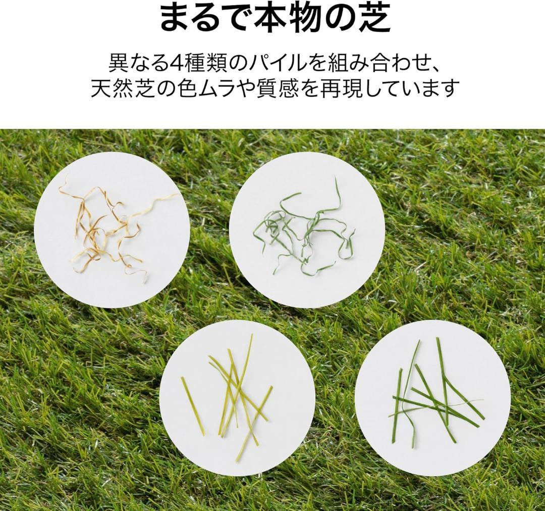 新品⭐️あこがれの芝がある庭に！　タカショー リアル人工芝 1×10m 芝丈3㎝