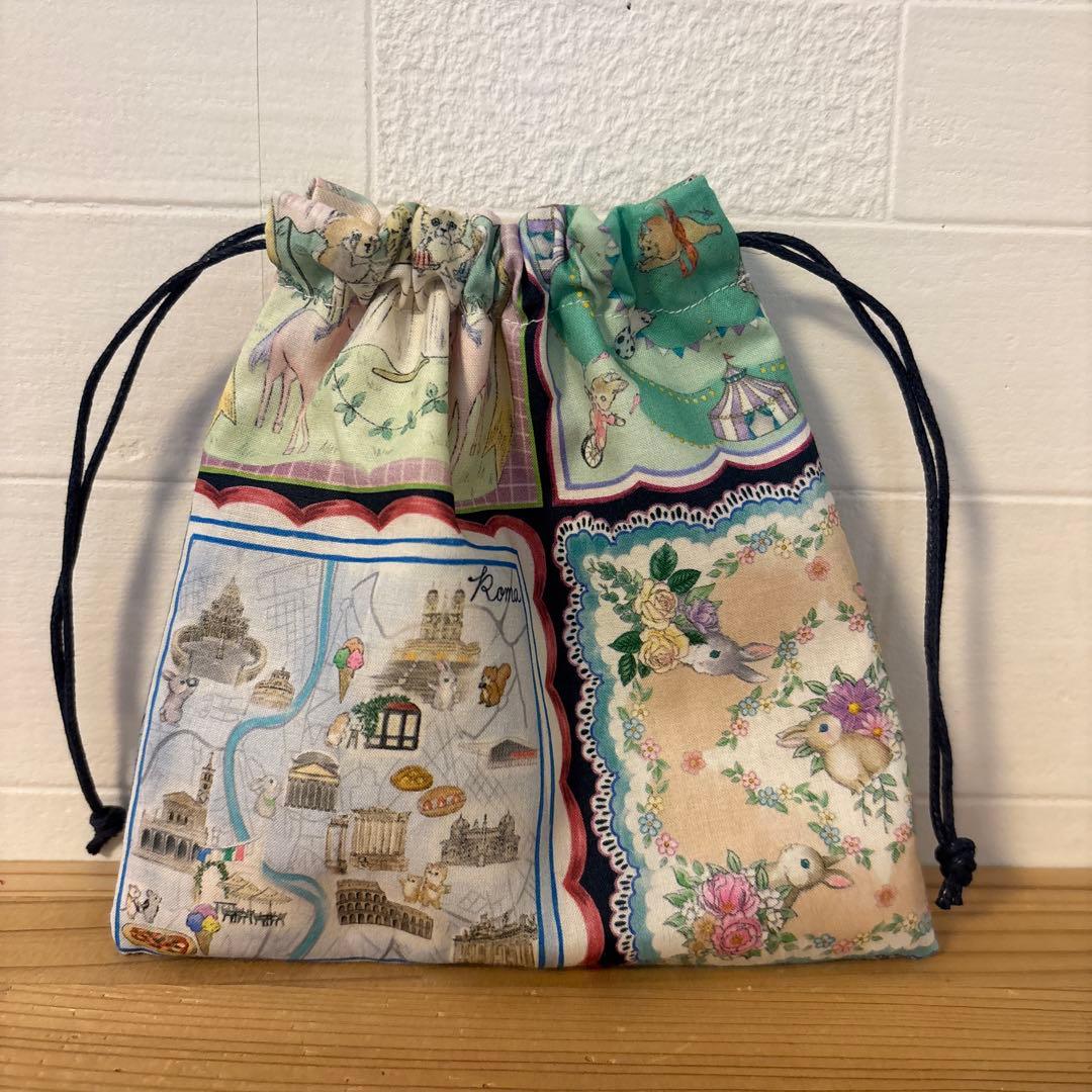 スペシャル価格　SALE ユキエモン　巾着　ハンドメイド