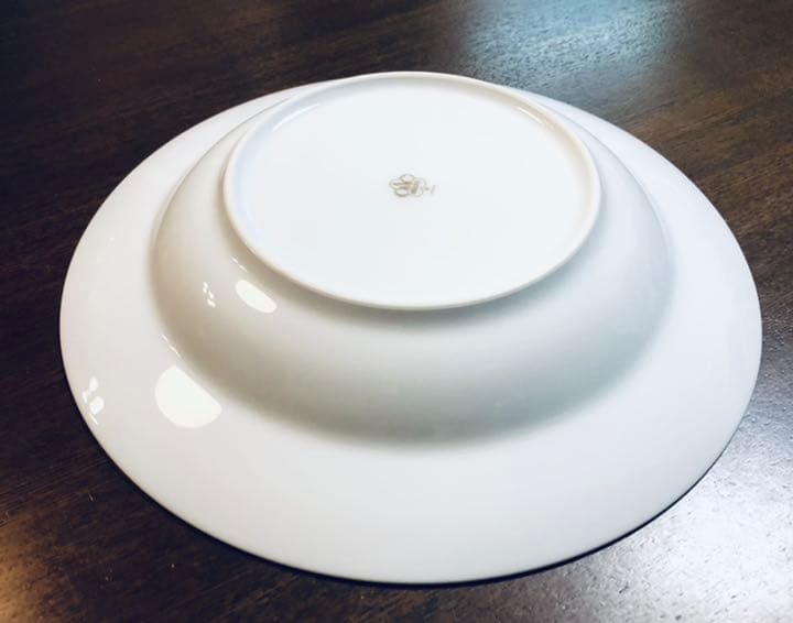 大倉陶園　ブルーローズ（8011） 22cm スープ皿 5枚