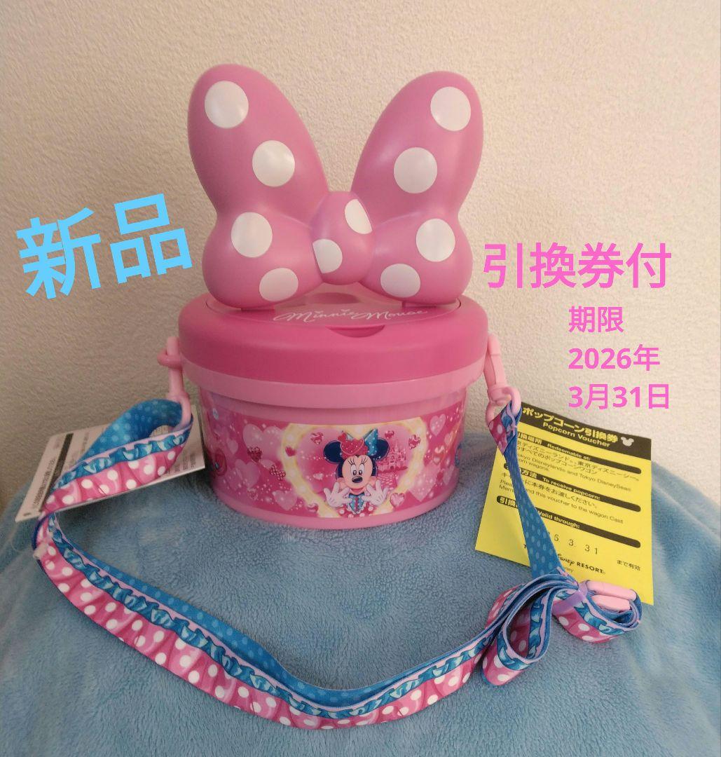 2026 パルパルーザ ミニーのファンダーランド ポップコーンバスケット