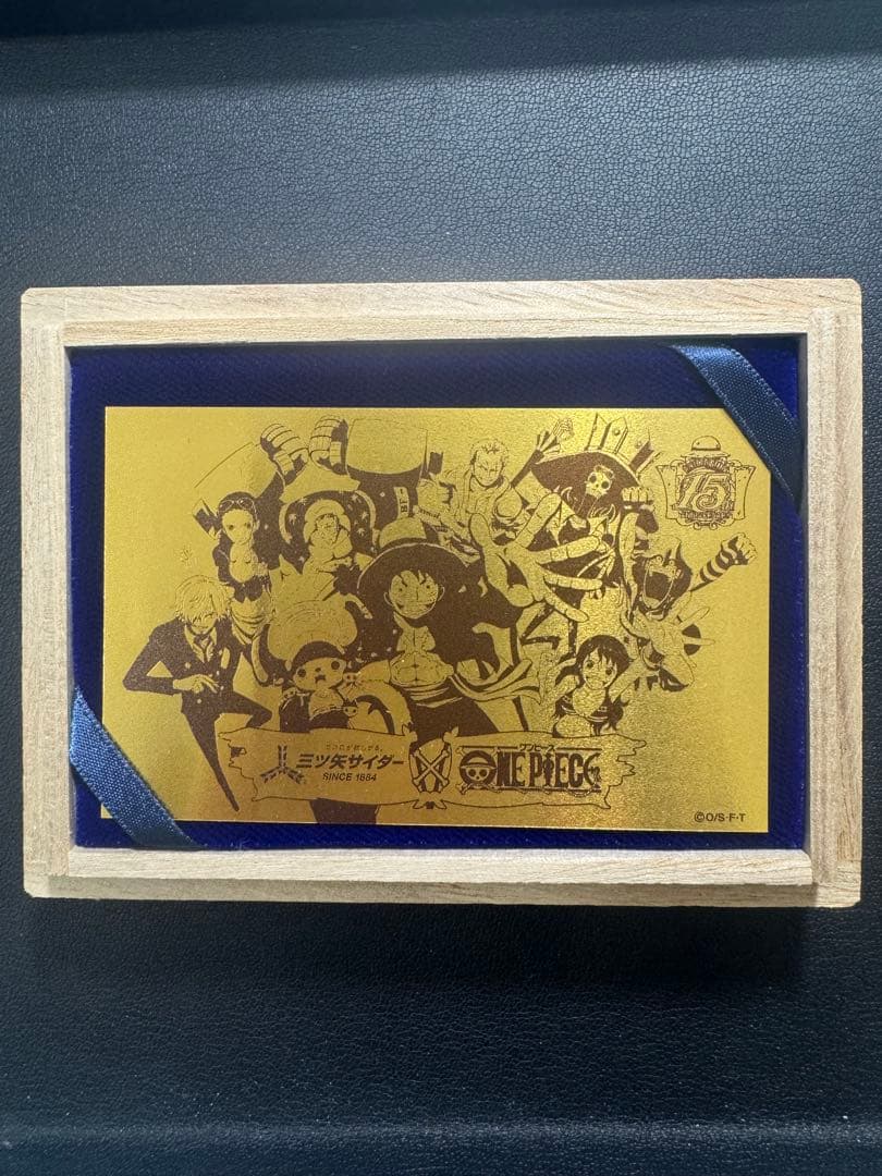 純金】ワンピース 純金カード 純金プレート - メルカリ