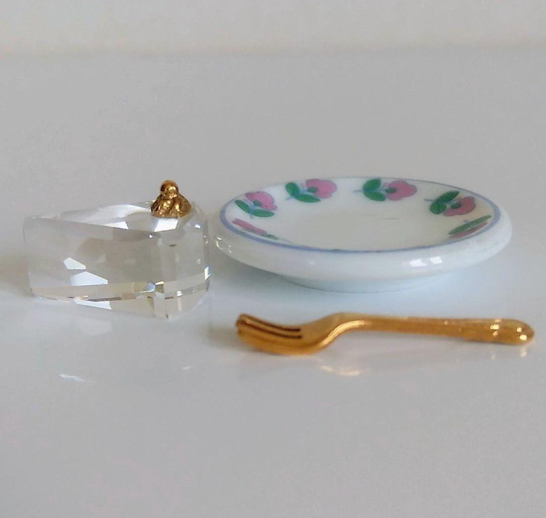 スワロフスキー　ケーキ・カップ&ソーサー・ポット・フラワーバスケット まとめ売り