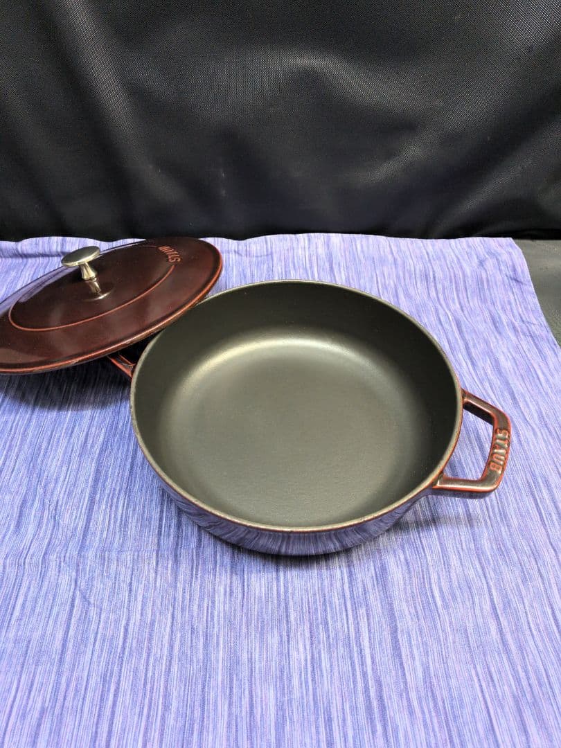 STAUB ストウブ 24cm ブレイザー ソテーパン 鍋 M2906 - メルカリ