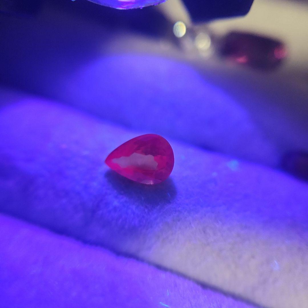 天然オレンジサファイア 0.868ct