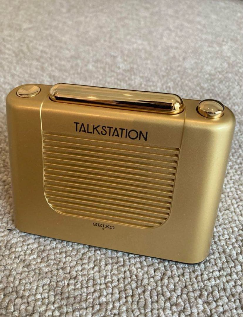 新品未使用　SEIKO TALKSTATION 置時計
