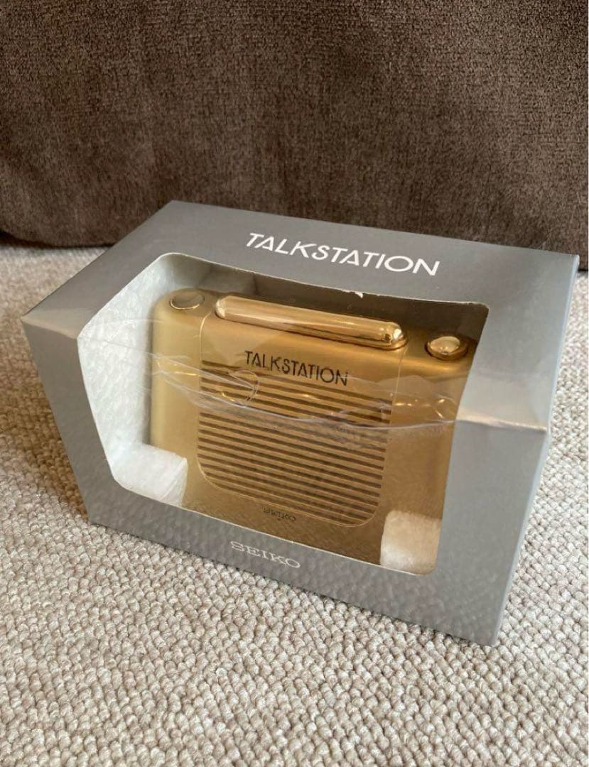 新品未使用　SEIKO TALKSTATION 置時計