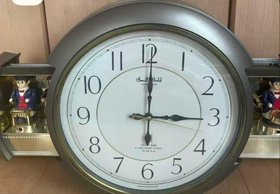 訳あり　Small World スモールワールド音楽隊　からくり時計4MH638