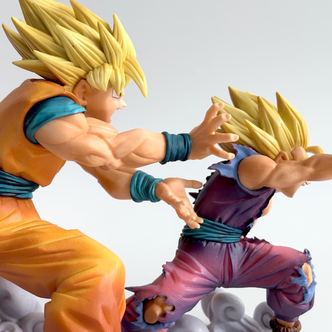 一番くじ ドラゴンボール 孫悟空&孫悟飯フィギュア 親子かめはめ波