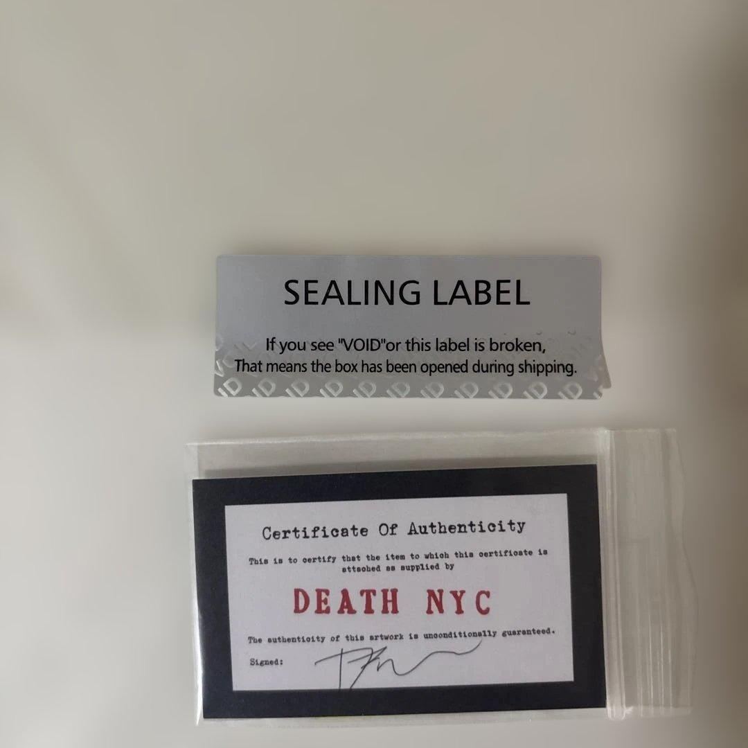 DEATH NYC スーパーマンとスヌーピー アート Rare 10/100 - メルカリ
