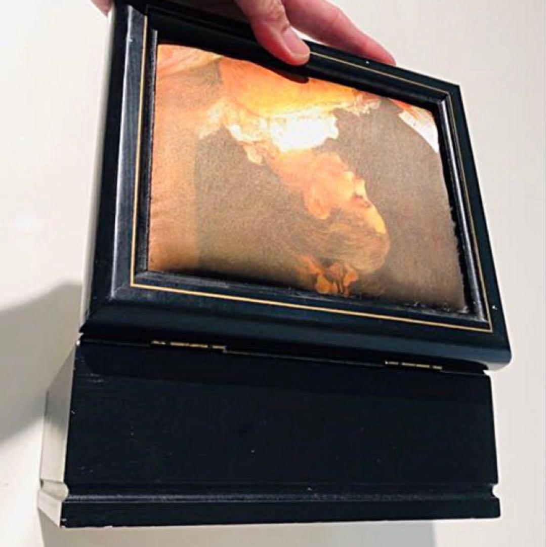 レトロ/アンティーク◆ハセガワ百万人のオルゴール◆オルゴール付ジュエリーボックス