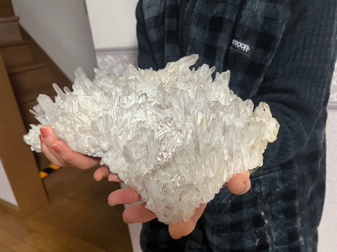 四川省産ニードル.クォーツフラワークラスター約5.2kg