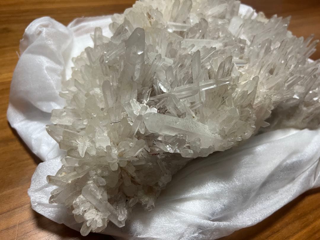 四川省産ニードル.クォーツフラワークラスター約5.2kg