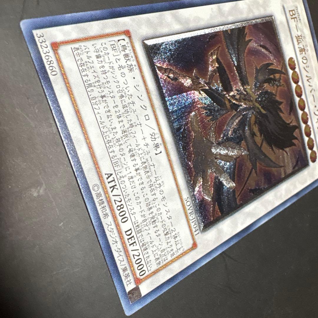 遊戯王 BF-孤高のシルバー・ウィンド レリーフ - メルカリ