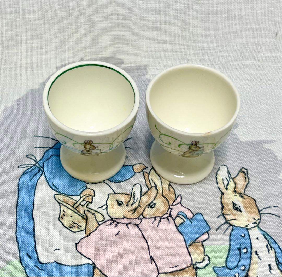 レア☆グリーンラインCM6466エッグカップ☆ラインなしとあり☆