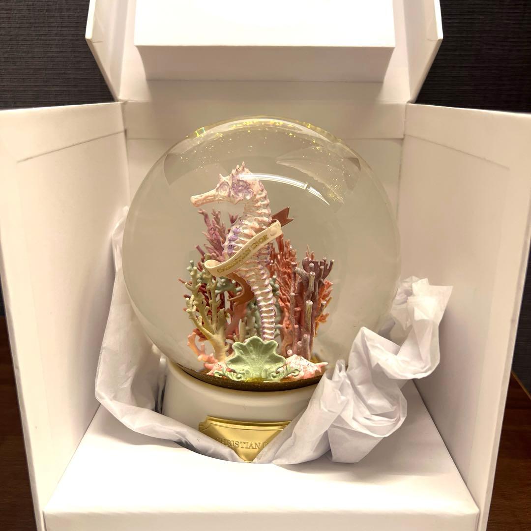 【美品】Dior ディオール スノードーム 海洋生物モチーフ