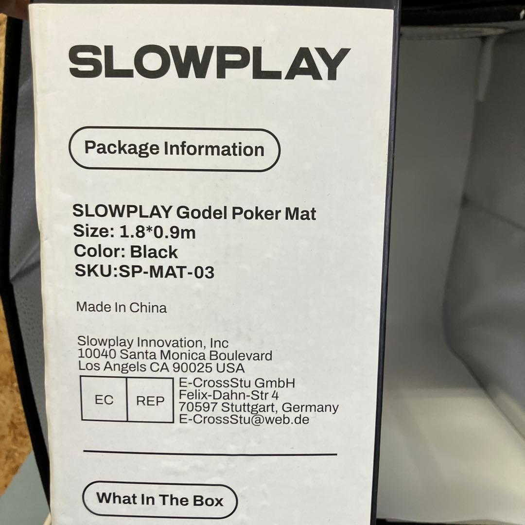 SLOWPLAY ポーカーマット 180×90