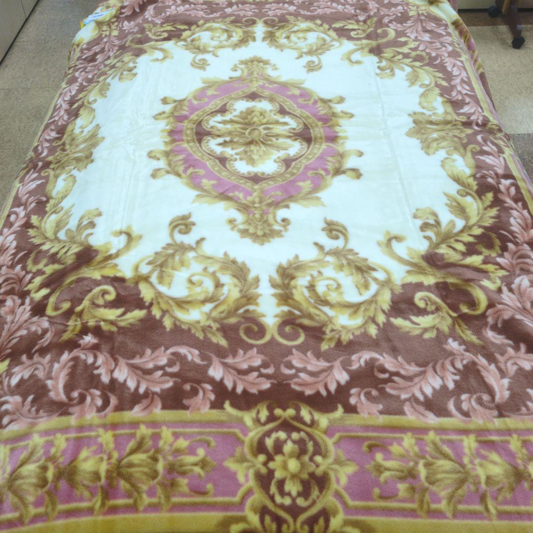 ダブルサイズニューマイヤー毛布ピンク