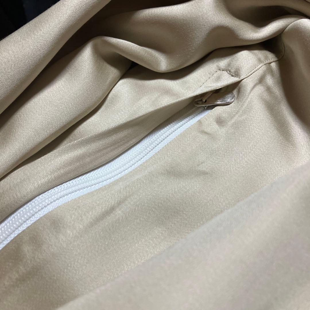 シルク100% 寝具4点セット　クイーンサイズ　ベージュ