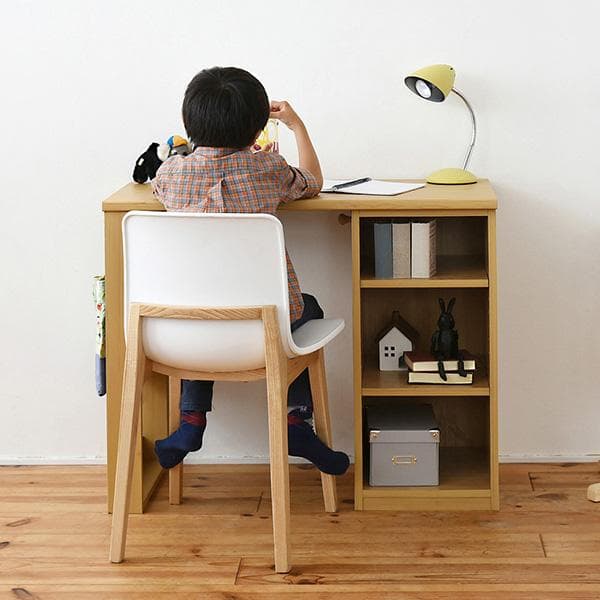 開店記念セール！！ コンパクトなラック付きデスク　幅90