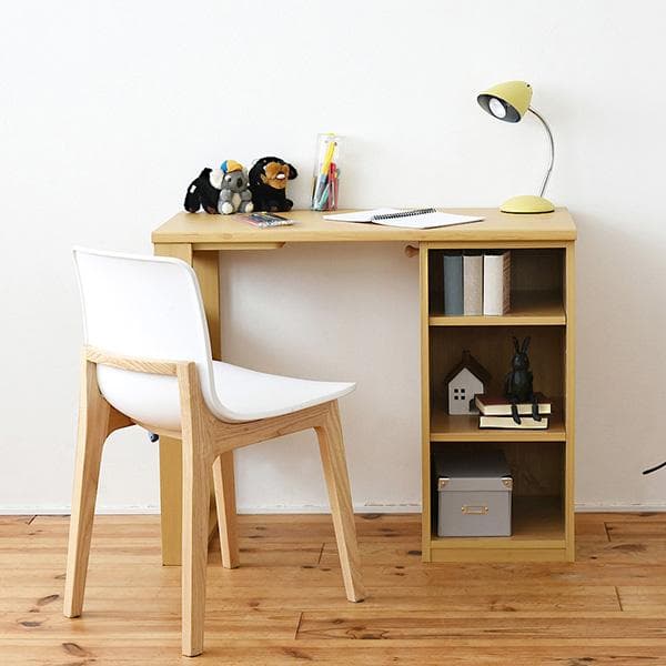 開店記念セール！！ コンパクトなラック付きデスク　幅90