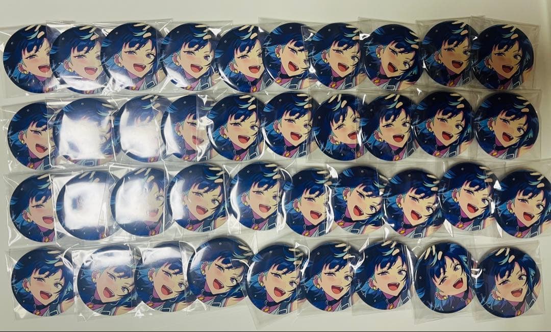 あんスタ 冴霧笑主 缶バッジ 2024 Aug フィーチャー缶バッジ　39個