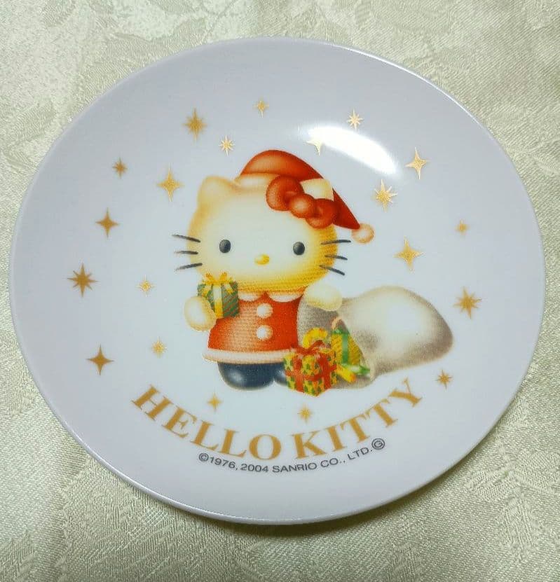 ハローキティ お皿 プレート 3枚セット クリスマス 小僧寿し - メルカリ