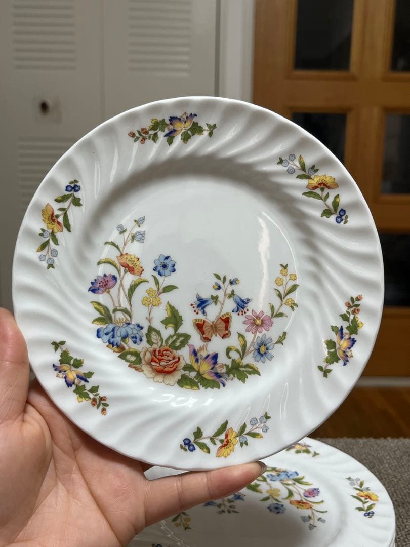 エインズレイ コテージガーデン 16cmプレート５枚セット