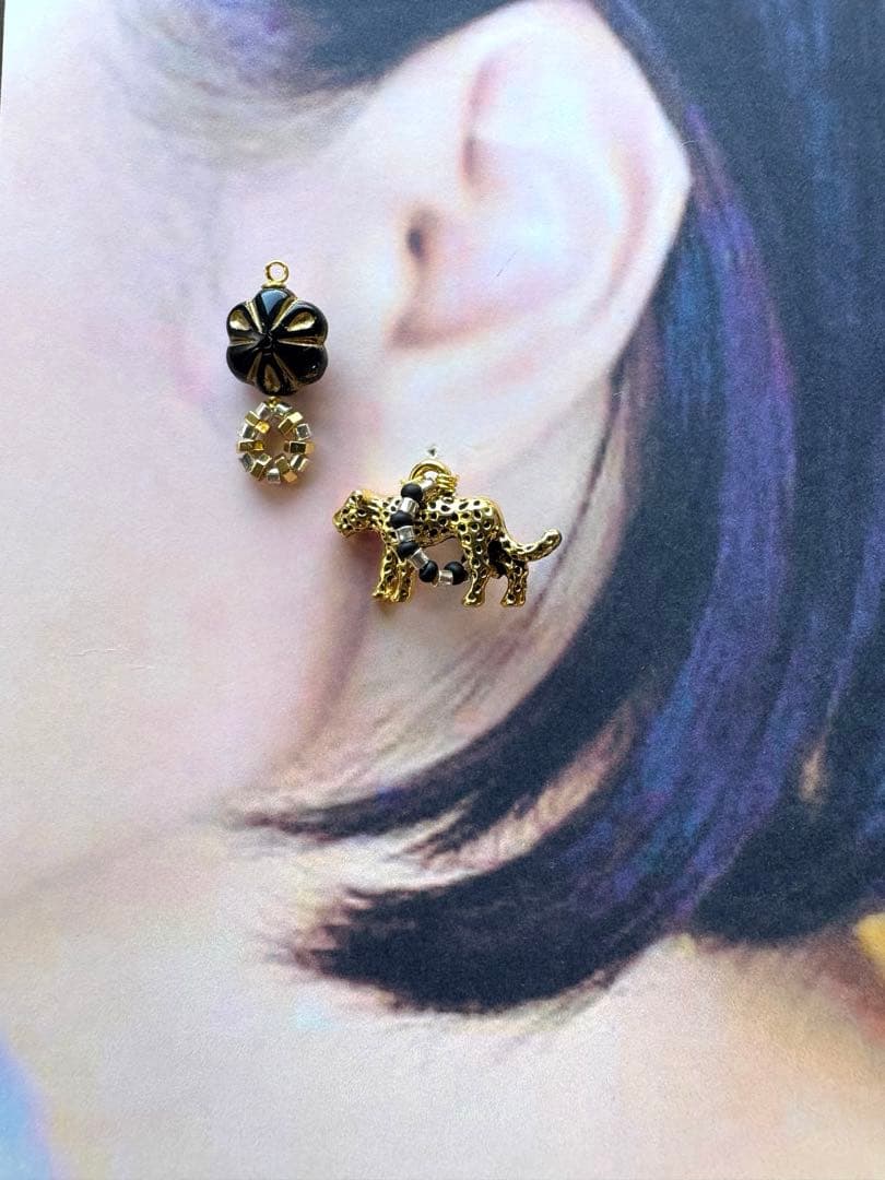 no.206 黒蓮子と小さなヒョウ