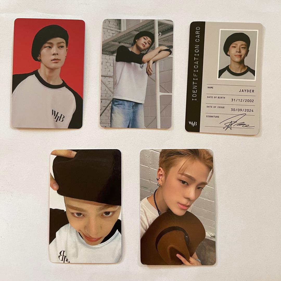 WHIB ジュンミン 3集 rush of joy トレカセット - メルカリ