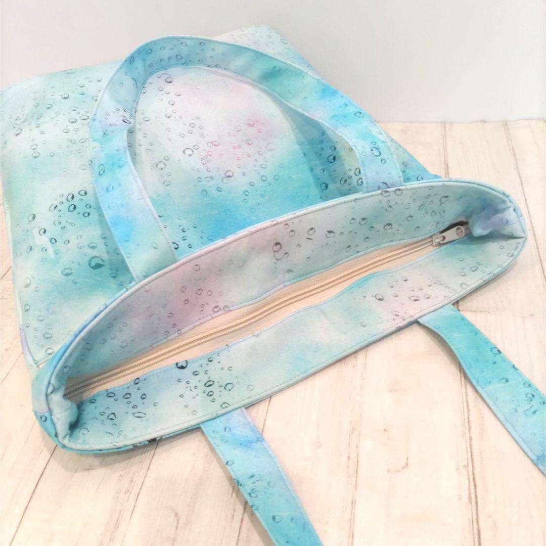 おたま様 仕切りポケット付ショルダーバッグ ファスナートート ミニ財布