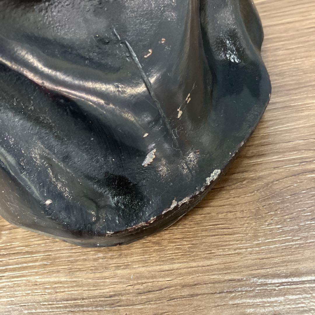 B-3 布袋様 置物 金属工芸 オブジェ 七福神 縁起物 開運 仏像 昭和レトロ