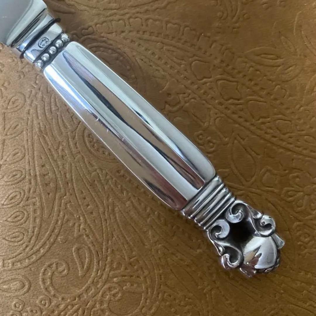 【ジョージジェンセン】フルーツナイフ 【純銀/約84g 】