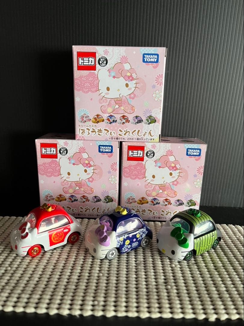 トミカ ハローキティ ミニカー 18個セット