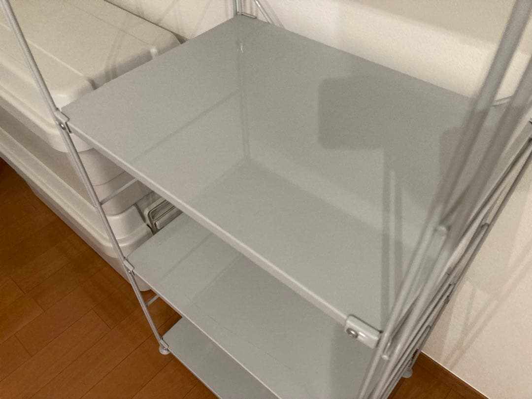 【無印良品】スチールユニットシェルフ　グレー
