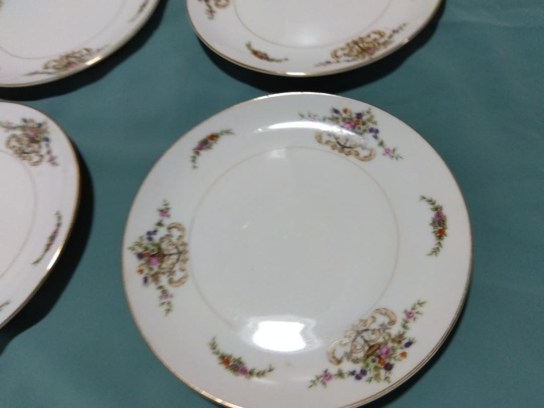 ヴィンテージ　SWALLOW ファインチャイナ 皿 6枚セット