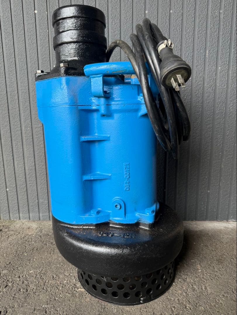 ツルミ水中ポンプ(一般工事排水用) 200V 60Hz 5.5kW