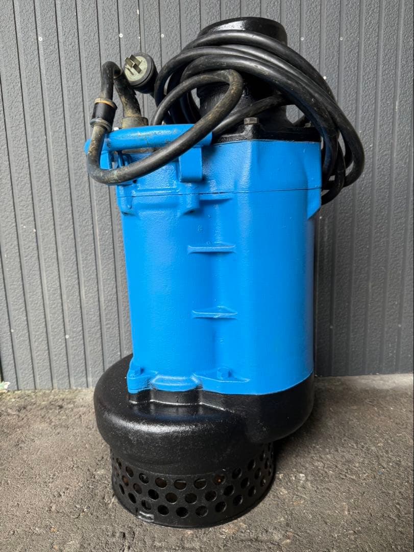 ツルミ水中ポンプ(一般工事排水用) 200V 60Hz 5.5kW