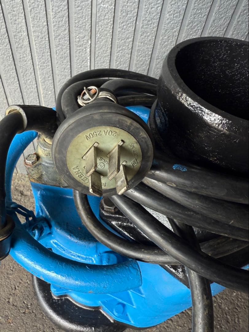 ツルミ水中ポンプ(一般工事排水用) 200V 60Hz 5.5kW