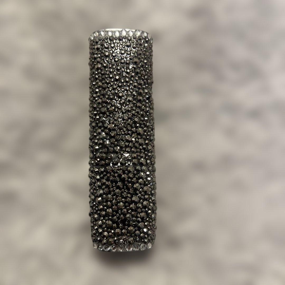 IQOSケース デコ シルバーブラック - メルカリ