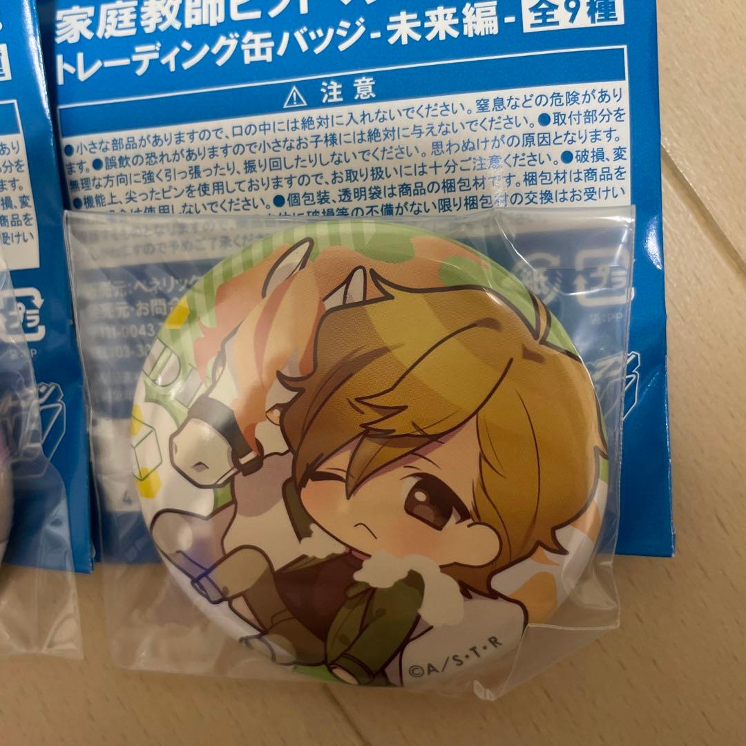 【全9種コンプ】家庭教師ヒットマンREBORN！トレーディング缶バッジ　未来編