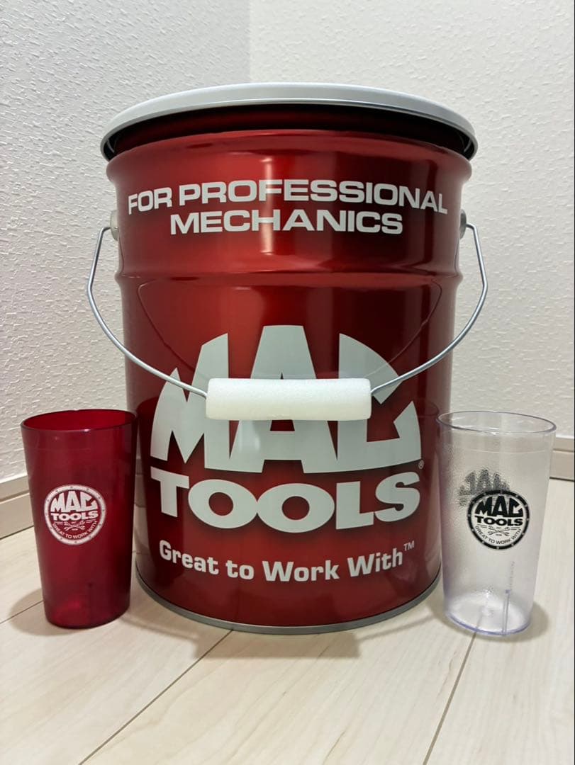 MAC TOOLS マックツール 20Lペール缶イス＆タンブラー×2ケセット