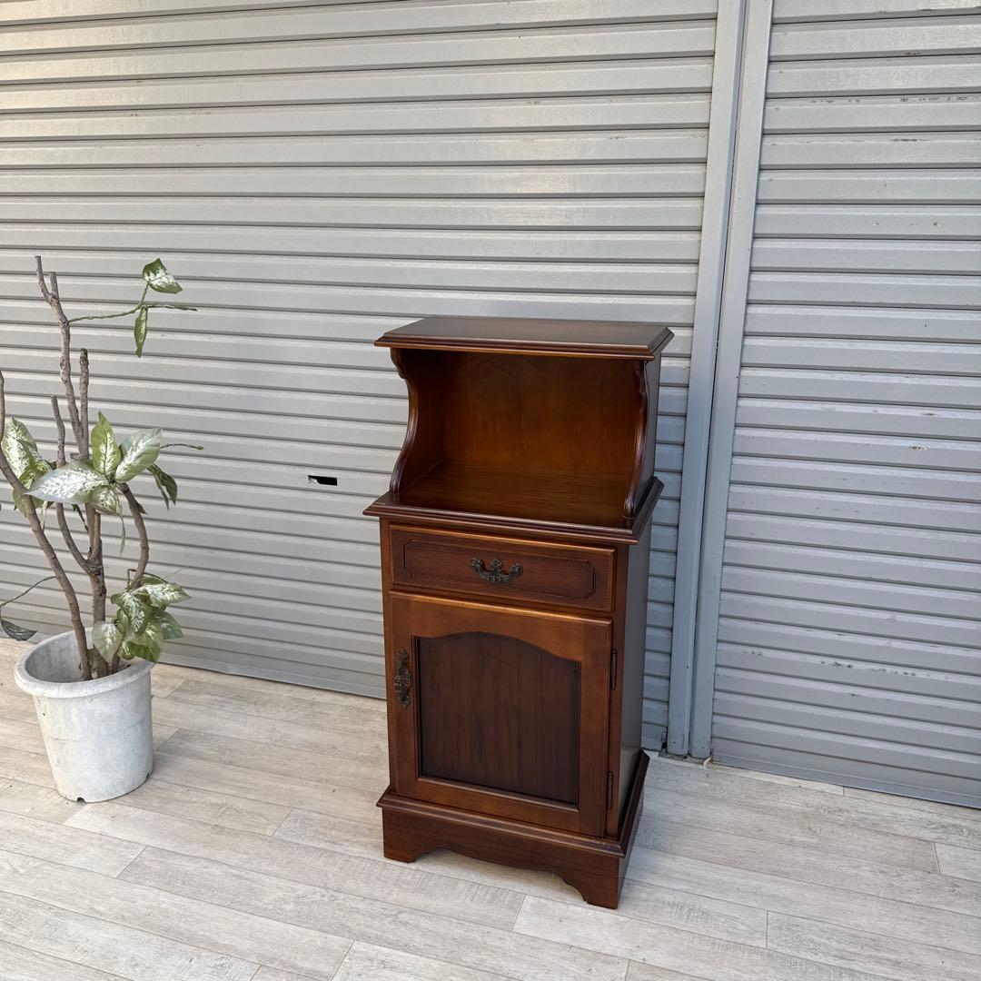 カリモク　karimoku コロニアル カリモク　サイドキャビネット　電話台