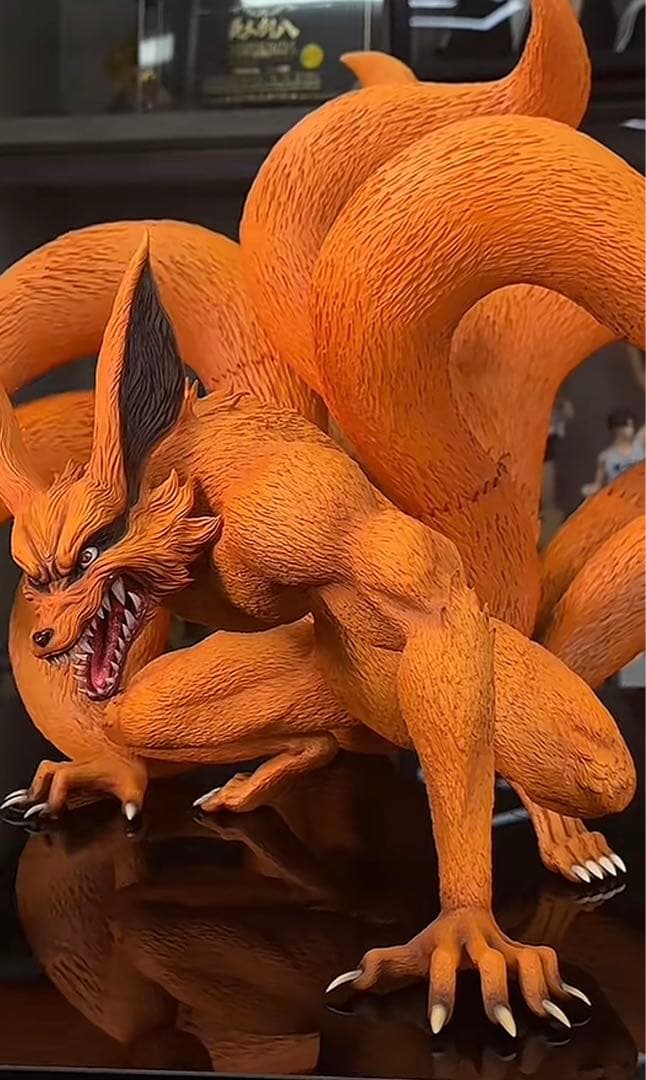九尾 クラマ ナルト NARUTO フィギュア ガレージキット - メルカリ