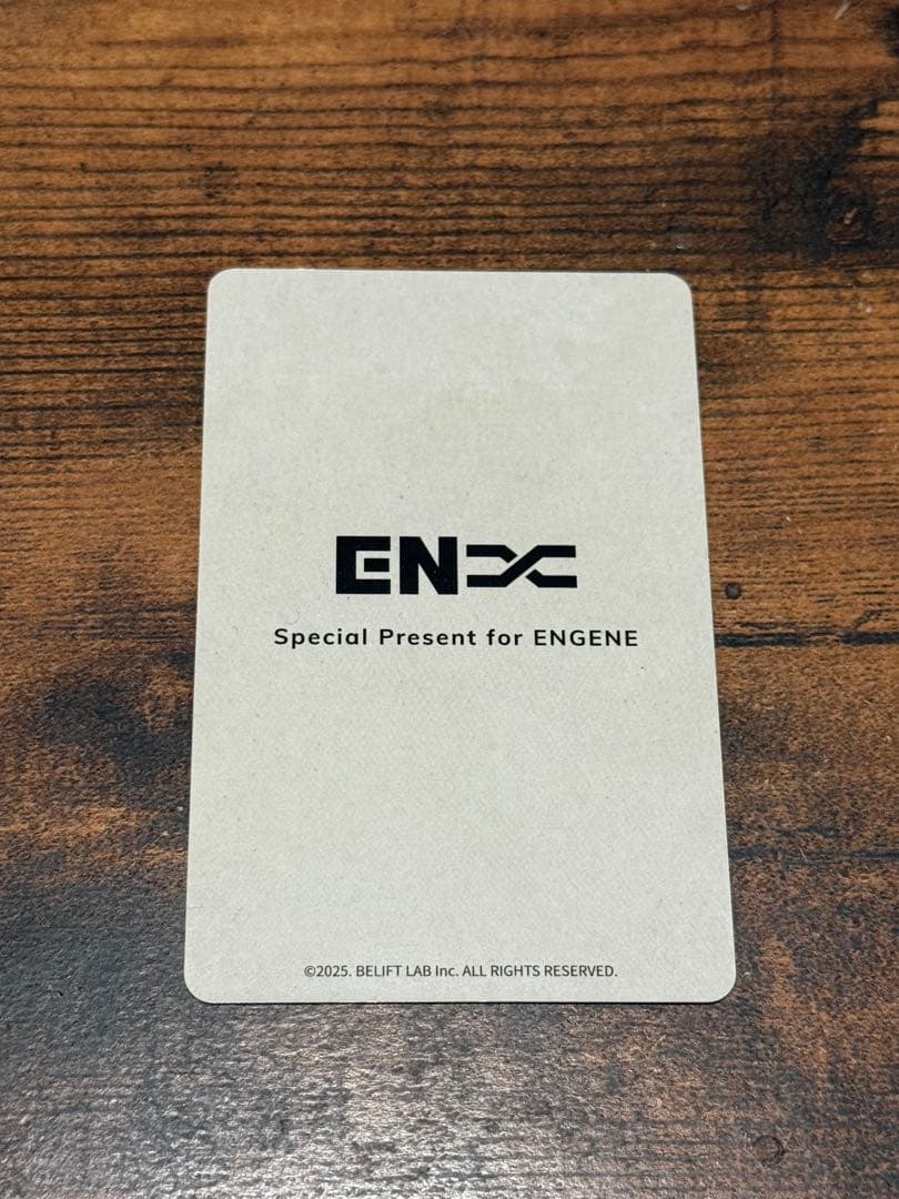 ENHYPEN 2025会報 アンケート 限定 トレカ ヒスン - メルカリ