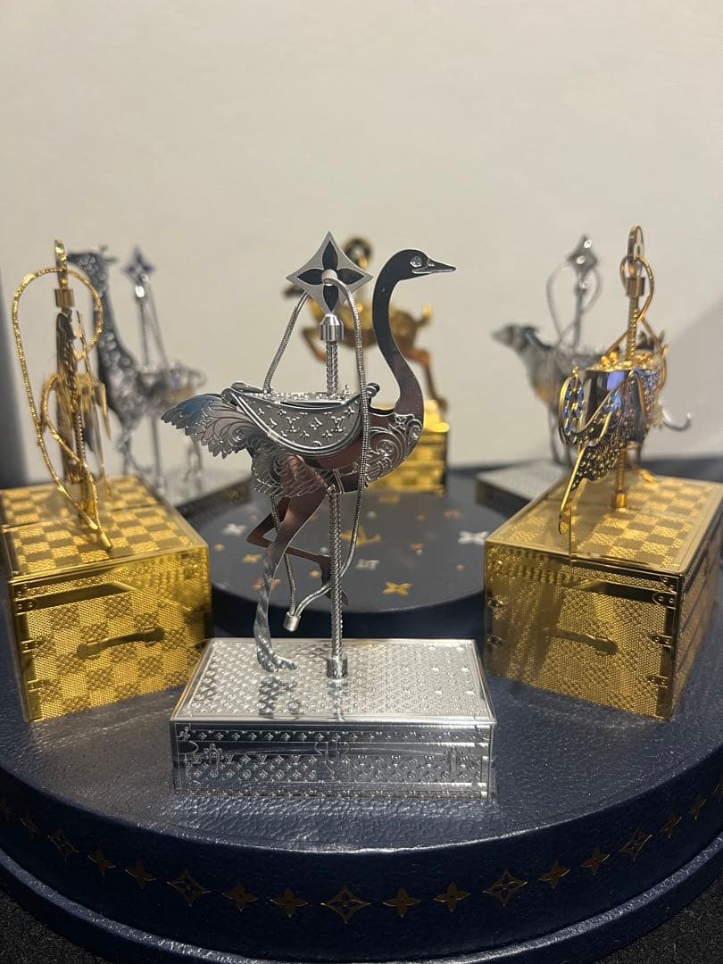 希少 限定品　顧客ホリデーギフト 動物のオブジェ フィギュア　ルイヴィトン