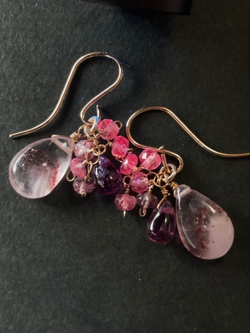 B92 レッドファントム、ドラゴンガーネットピアス