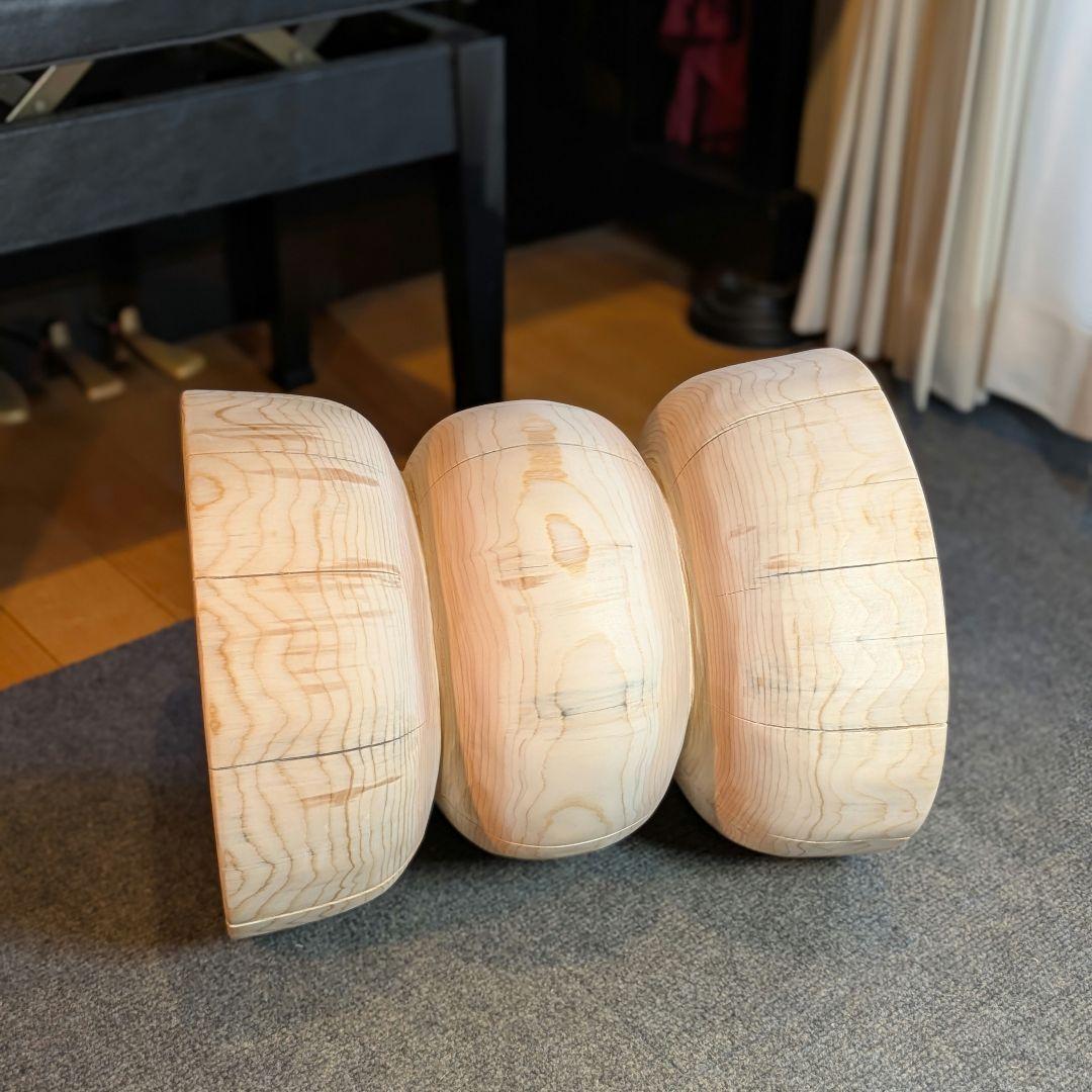 ☆pocky 様確専用　檜　切り株　丸太　椅子　スツール 高さ約40.5㎝