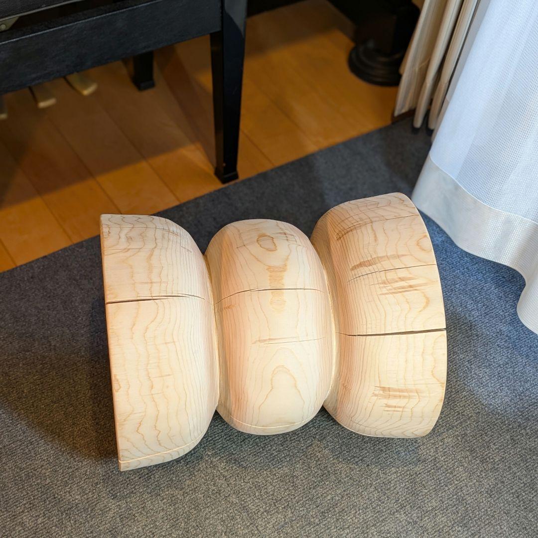 ☆pocky 様確専用　檜　切り株　丸太　椅子　スツール 高さ約40.5㎝