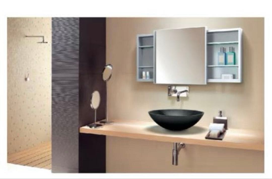 中古品■美品　ミラタップ　メディシン・キャビネット 900 注意事項あり！